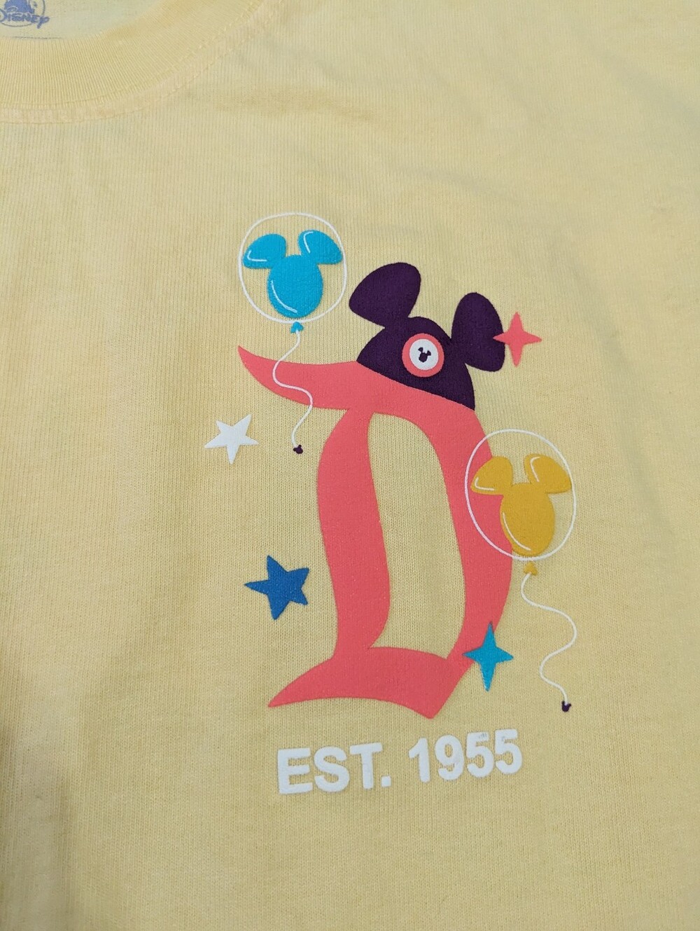 NWT! Disneyland Play In The Parks Spirit Jersey In Yellow Size M - Picture 7 of 15
